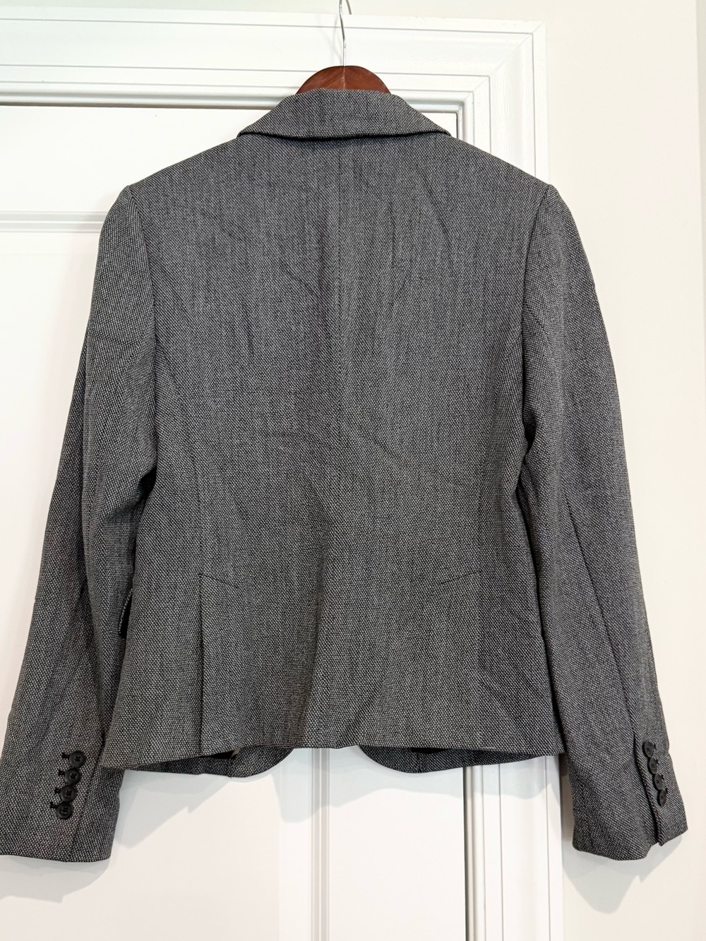 Express Textured Single-Button Blazer - Picture 3 of 3